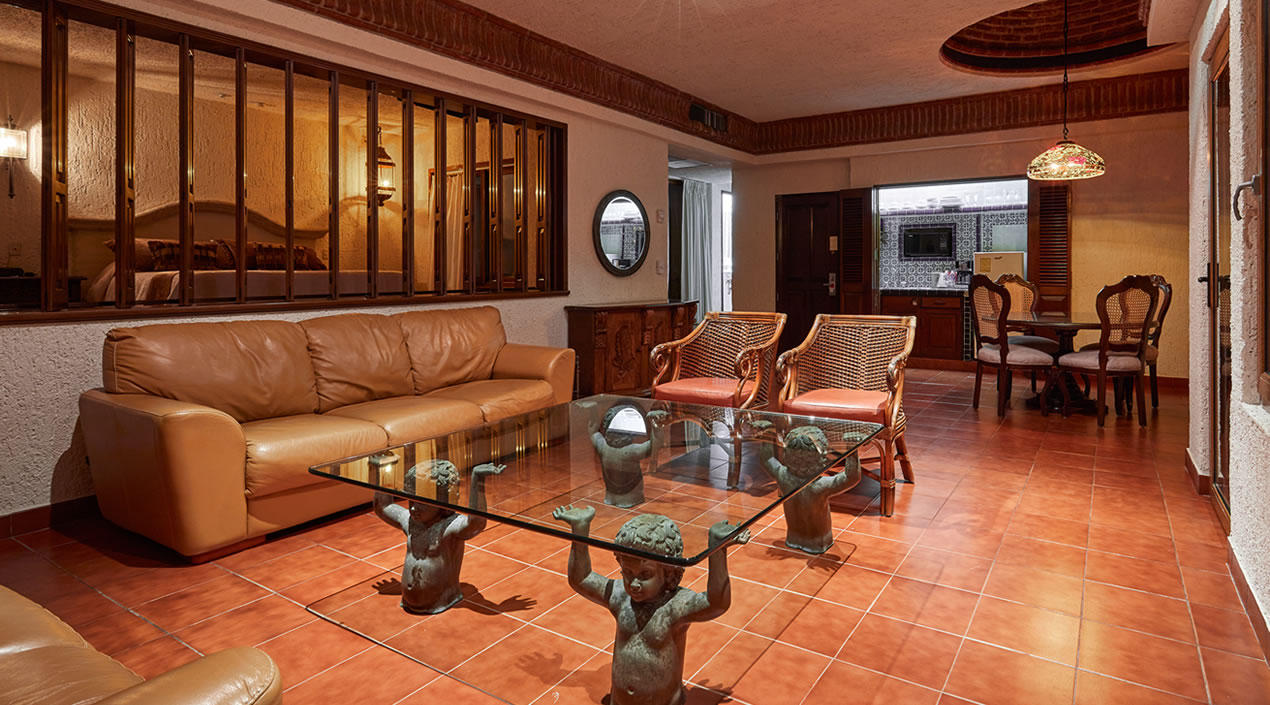 Sala-del-Penthouse-Cielito-Lindo-Hotel-Playa-Mazatlán